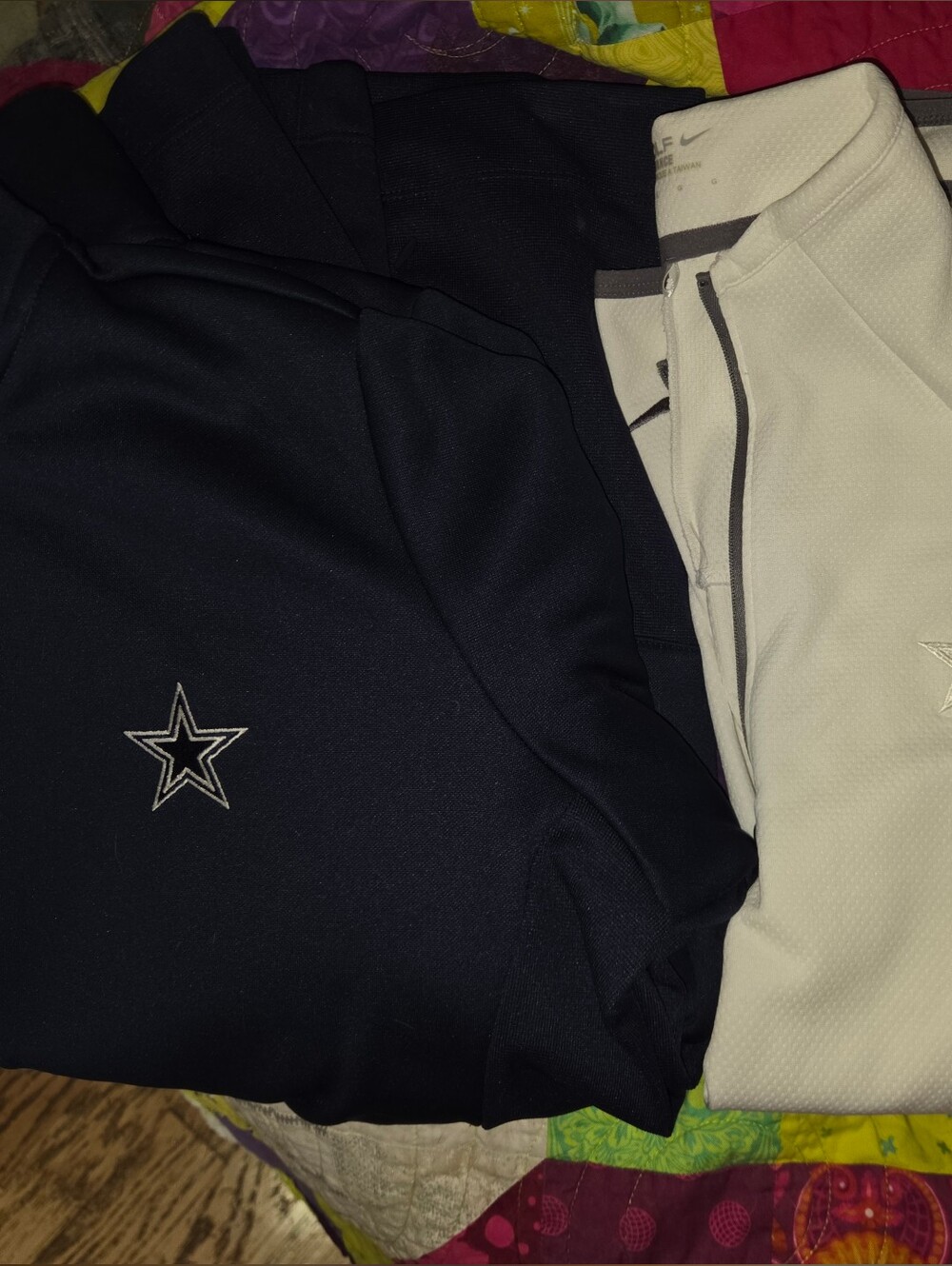 Pair Of Dallas Cowboys NIKE quarterzips NWOT - Picture 3 of 6
